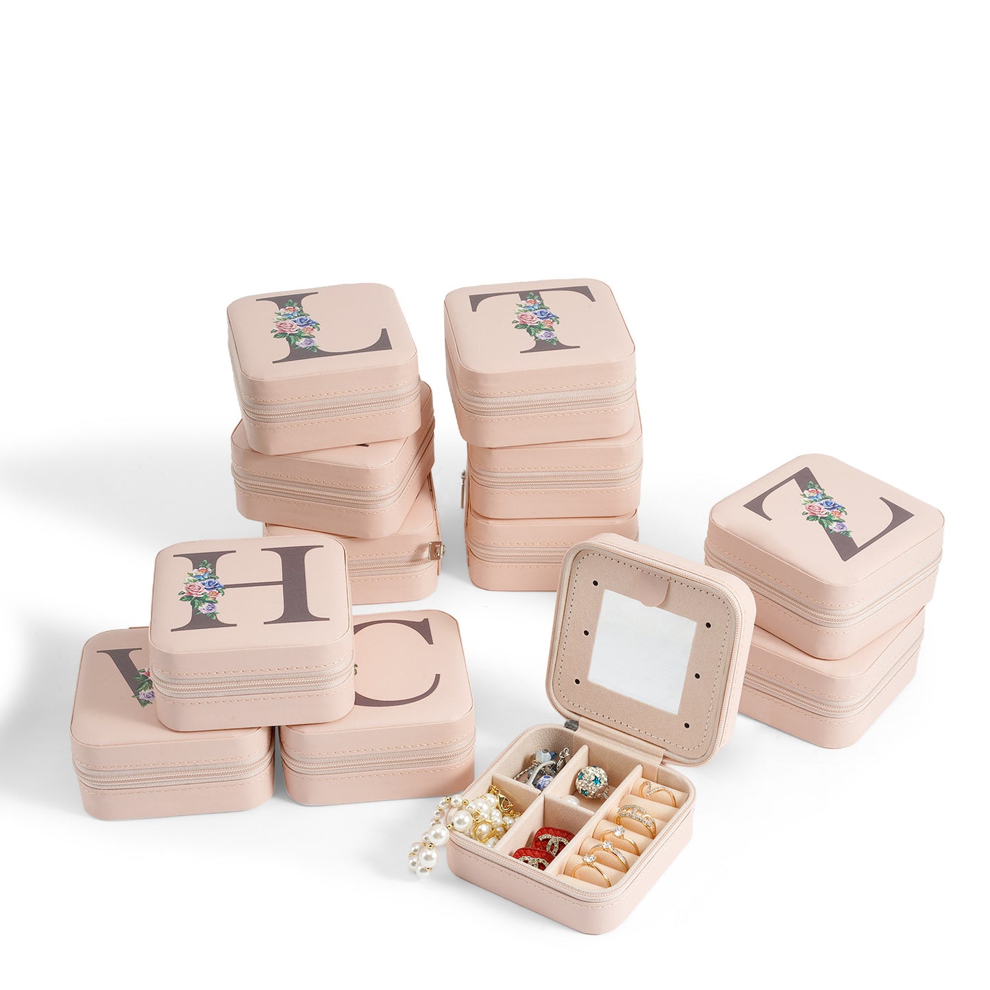 Portable Storage Case for Jewelry and Small Accessories