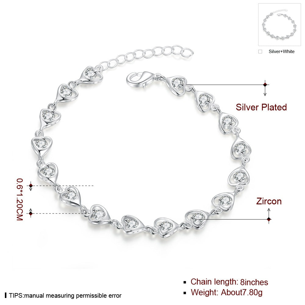 Brass With Plated Fashion Jewelry Bracelet