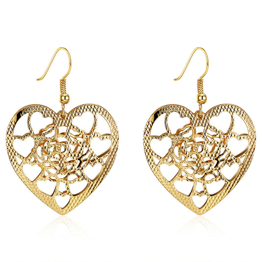 Brass With Plated Fashion Jewelry Earrings