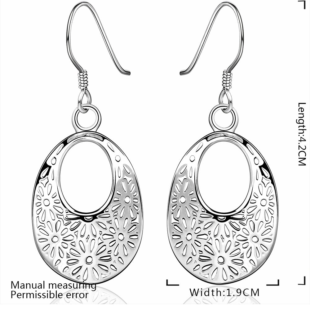 Brass With Plated Fashion Jewelry Earrings