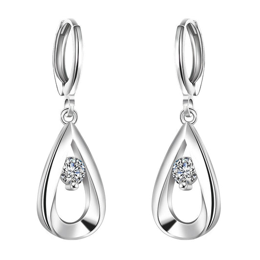 Brass With Plated Fashion Jewelry Earrings