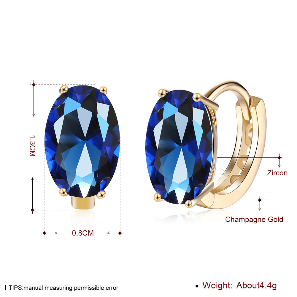 Brass With Plated Fashion Jewelry Earrings