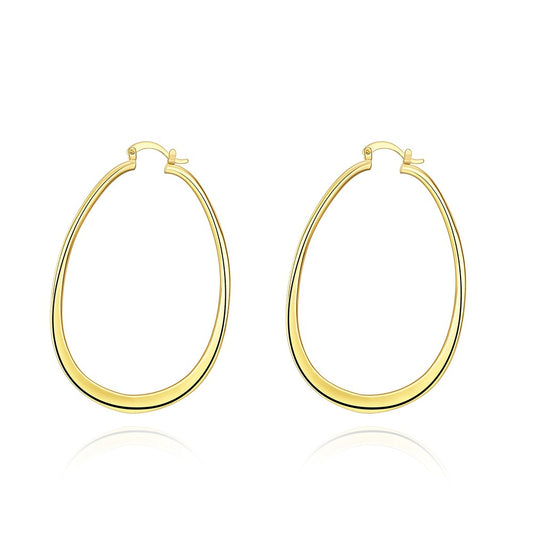 Brass With Plated Fashion Jewelry Earrings