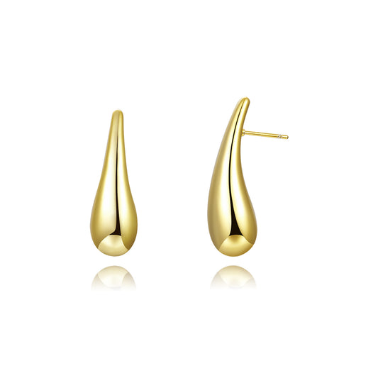Brass With Plated Fashion Jewelry Earrings