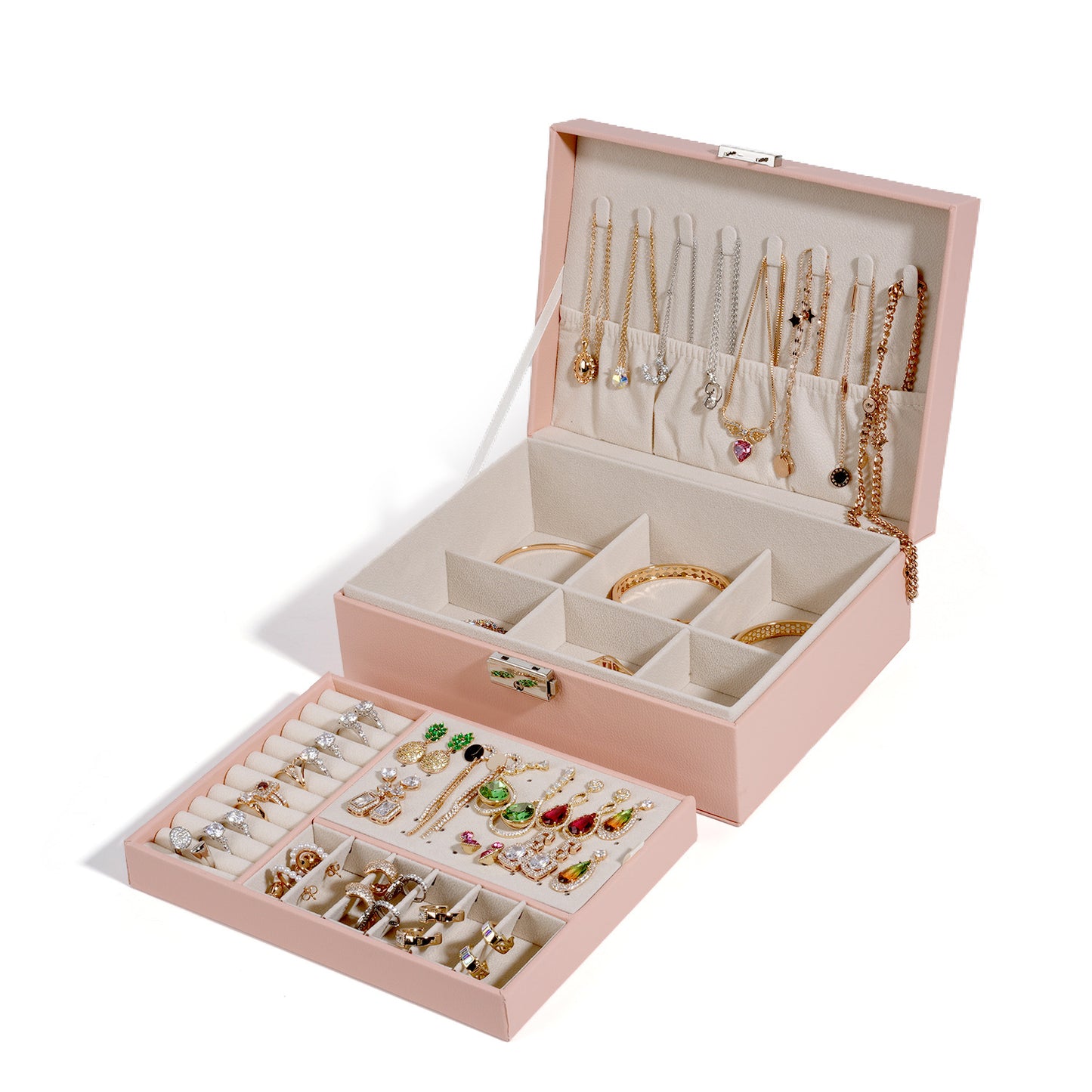 Portable Storage Case for Jewelry and Small Accessories