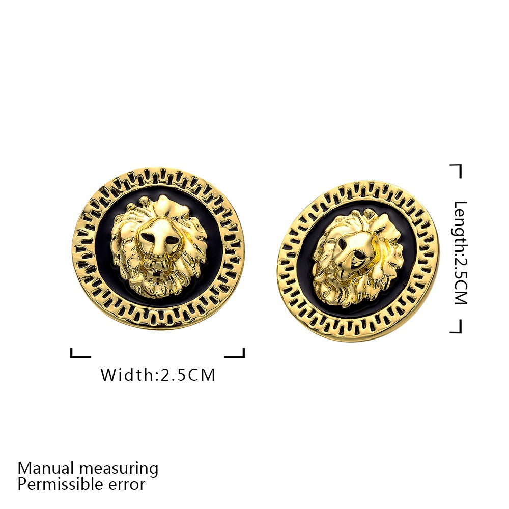 Brass With Plated Fashion Jewelry Earrings