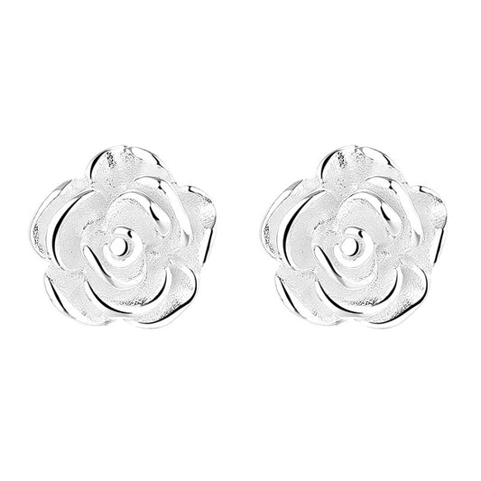 925 Sterling Silver Screw Back Stud Earrings