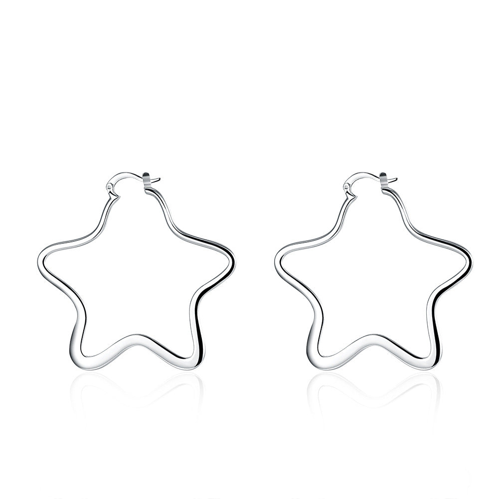 Brass With Plated Fashion Jewelry Earrings