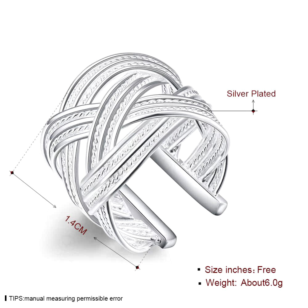 Copper With Plated Fashion Ring