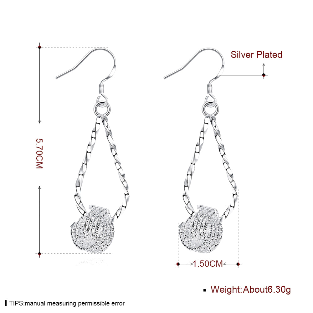 Brass With Plated Fashion Jewelry Earrings