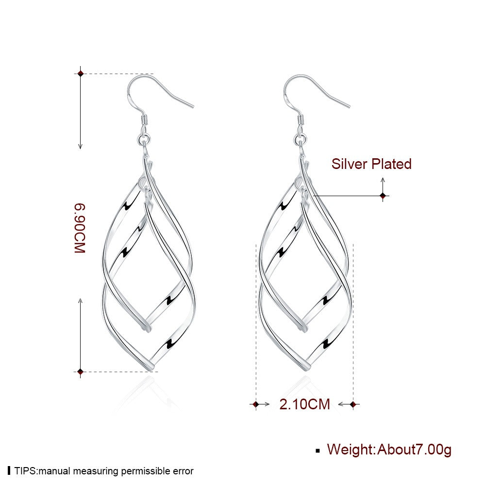 Brass With Plated Fashion Jewelry Earrings