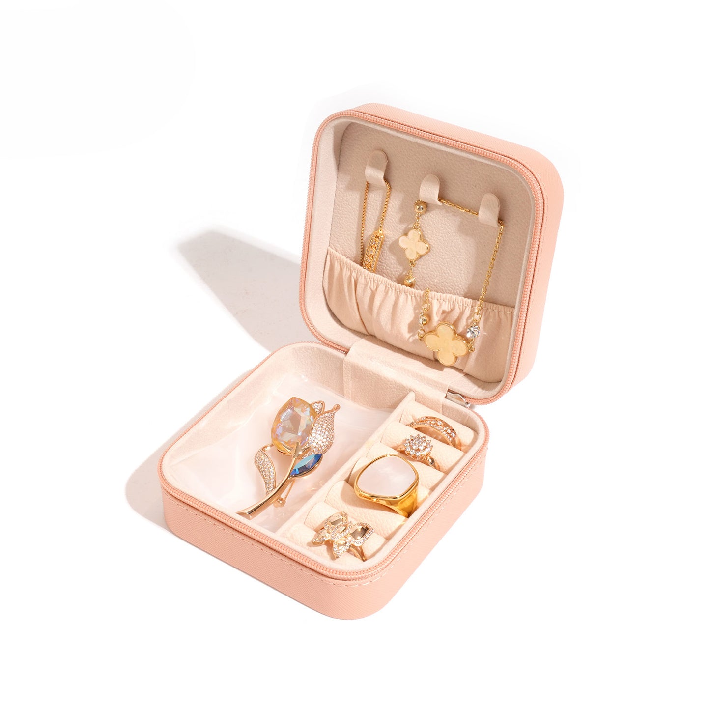 Portable Storage Case for Jewelry and Small Accessories