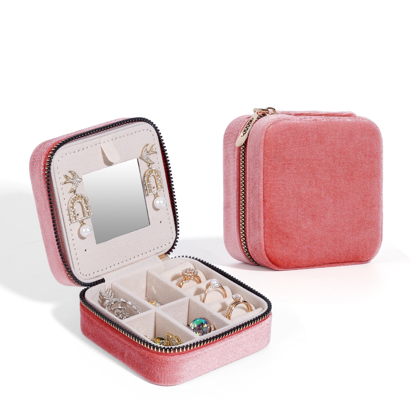 Portable Storage Case for Jewelry and Small Accessories