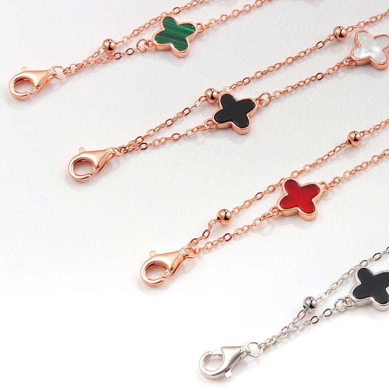 925 Sterling Silver Fashion Lucky Bracelet