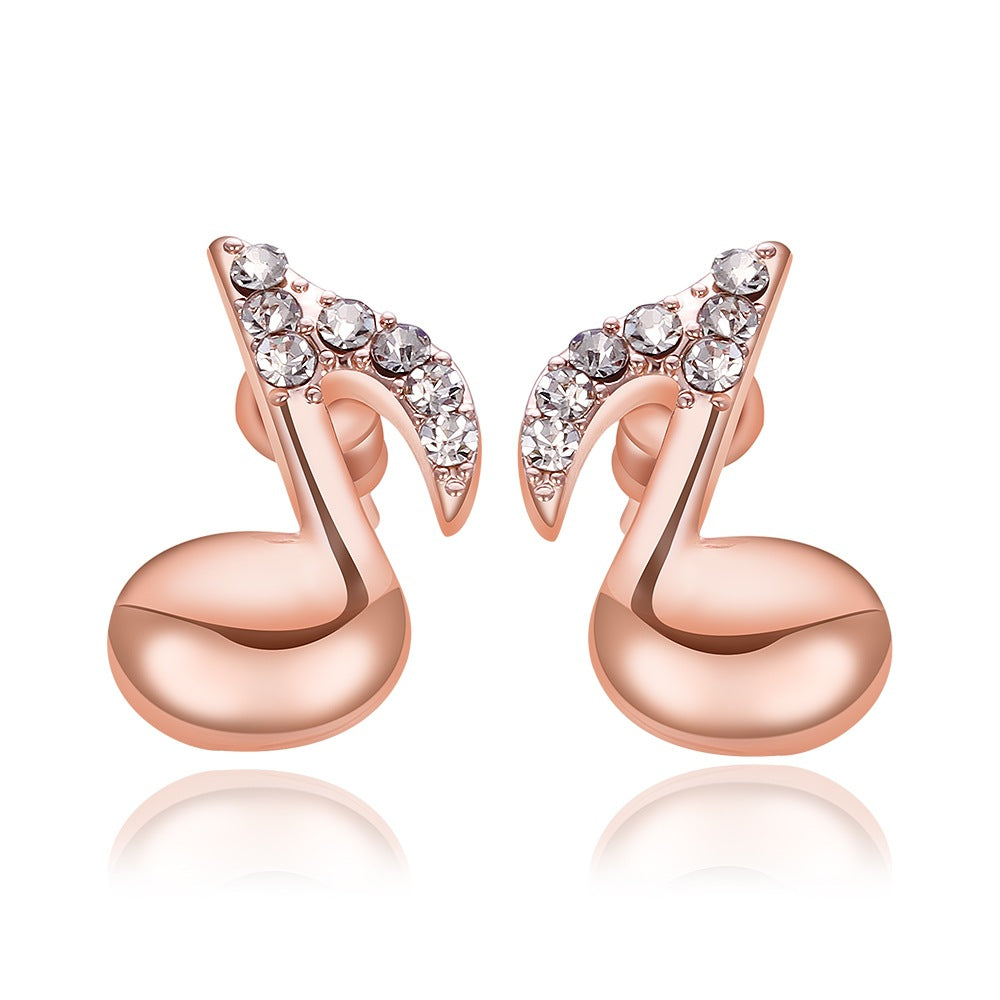 Brass With Plated Fashion Jewelry Earrings