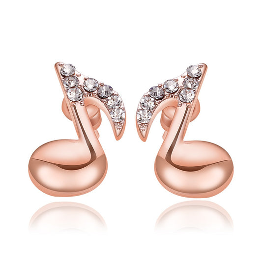 Brass With Plated Fashion Jewelry Earrings