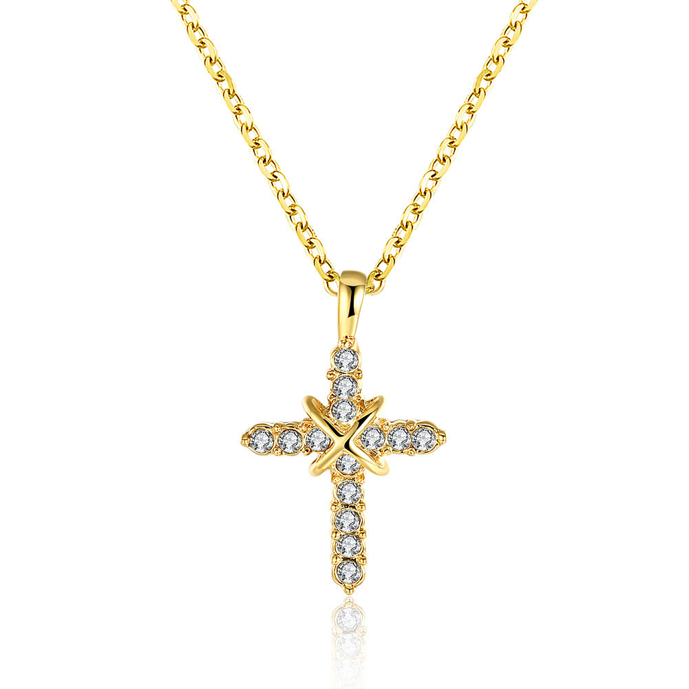 Brass With Plated Fashion Jewelry Necklace