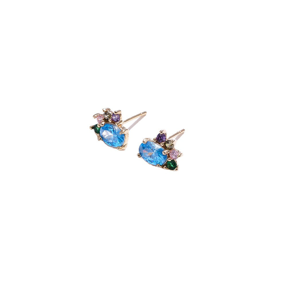 Brass With Plated Fashion Jewelry Earrings