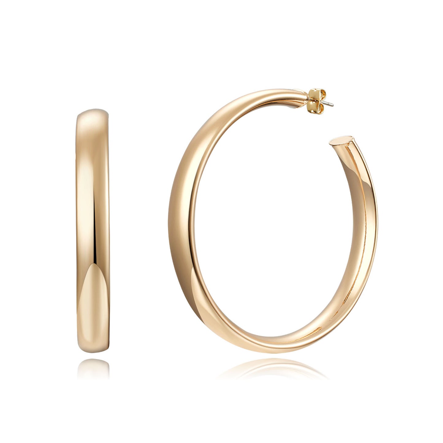 Brass With Plated Fashion Jewelry Earrings