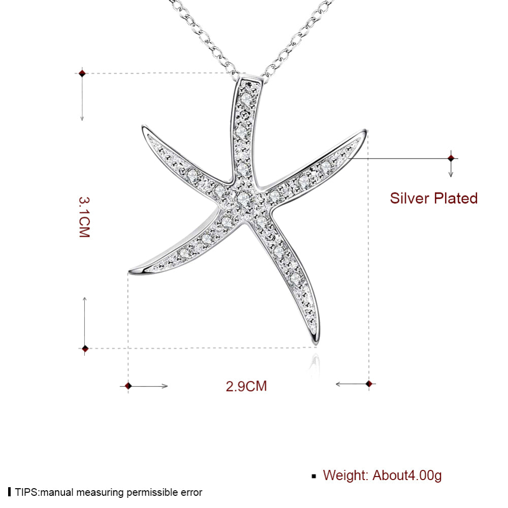 Brass With Plated Fashion Jewelry Necklace