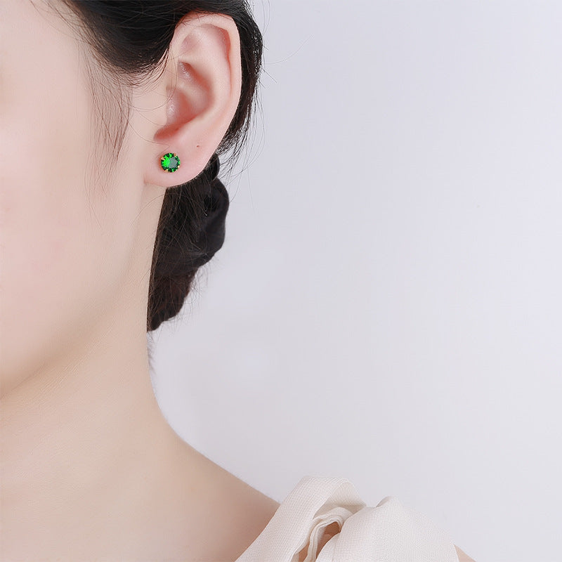 925 Sterling Silver Screwed Earrings