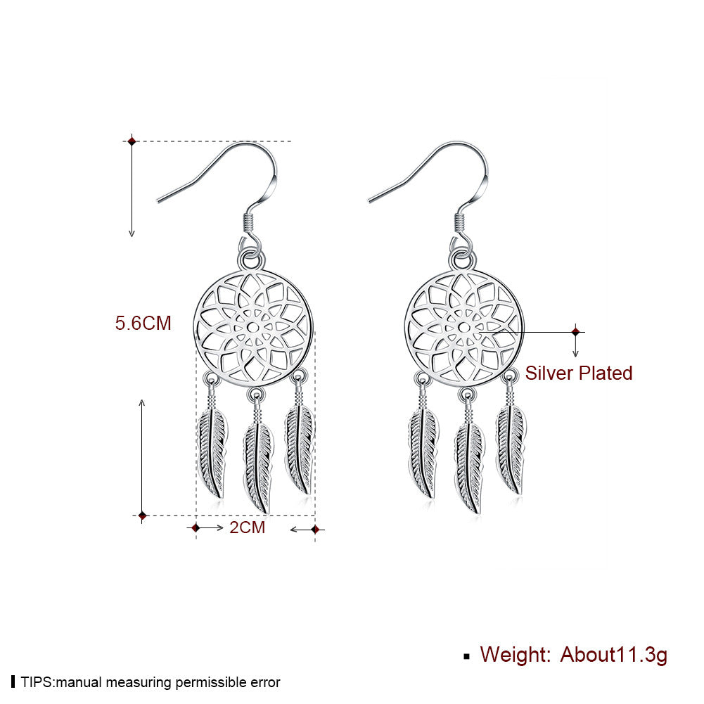 Brass With Plated Fashion Jewelry Earrings