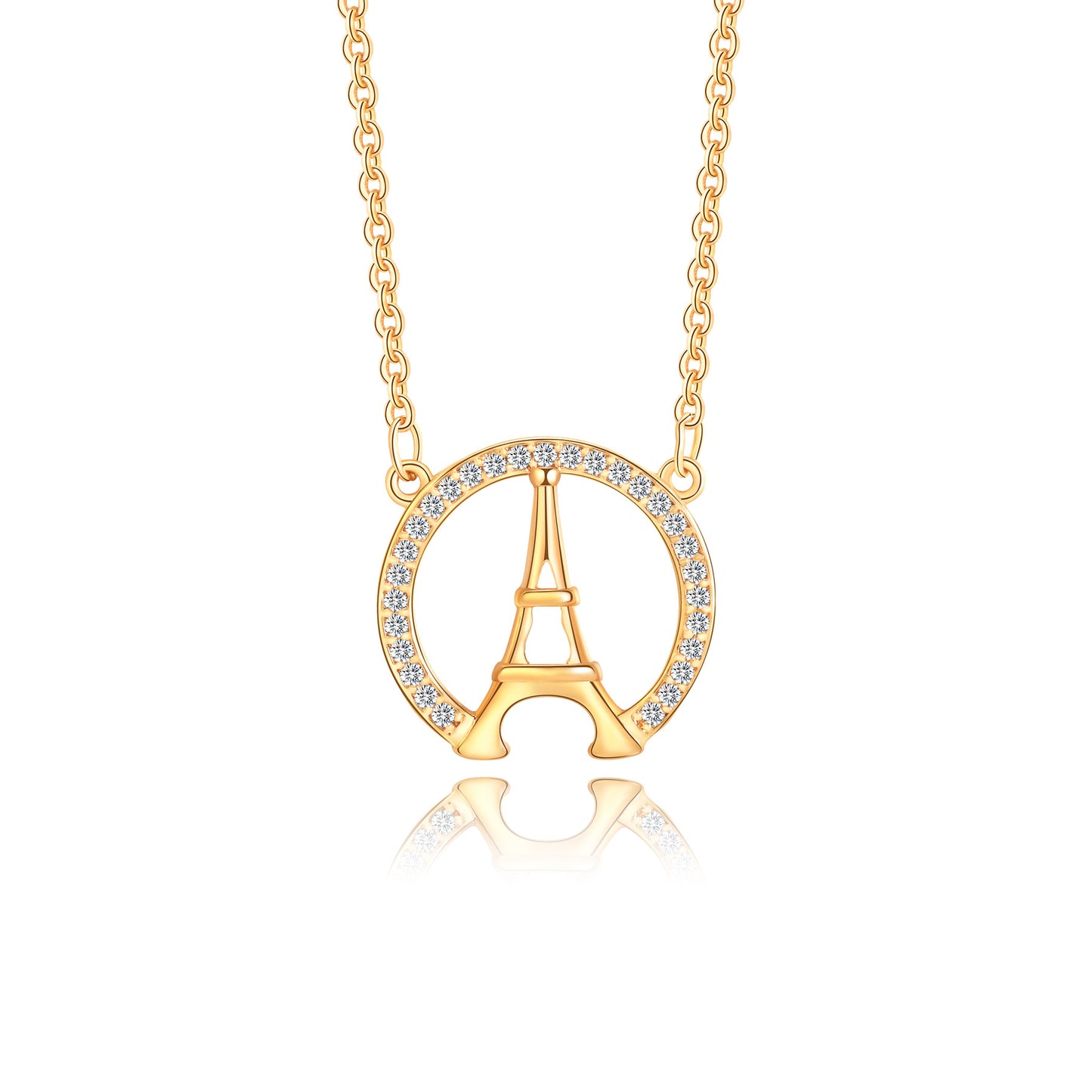 Brass With Plated Fashion Jewelry Necklace