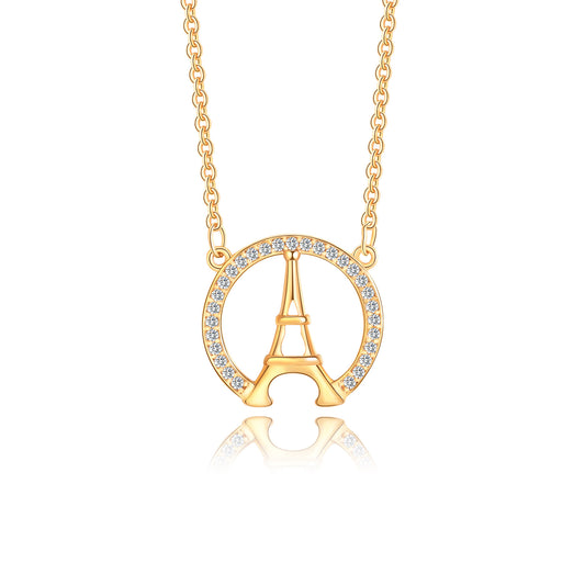 Brass With Plated Fashion Jewelry Necklace