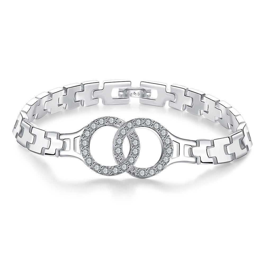 Brass With Plated Fashion Jewelry Bracelet