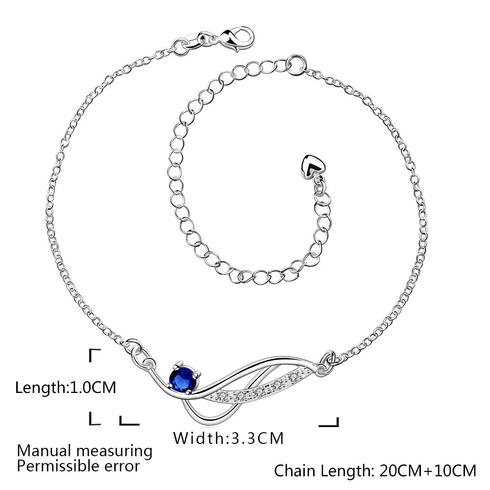 Brass With Plated Fashion Jewelry Anklet