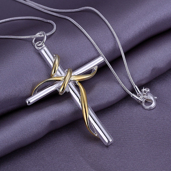 Brass With Plated Fashion Jewelry Necklace