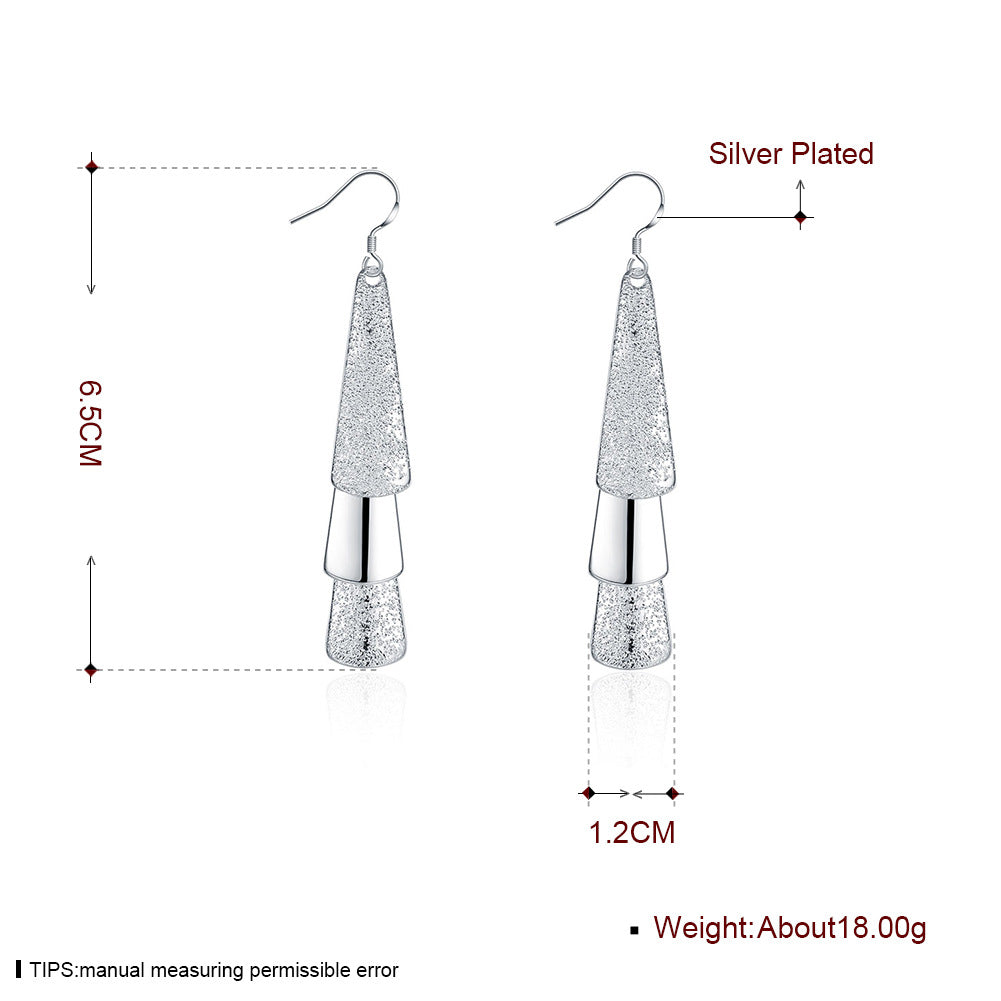 Brass With Plated Fashion Jewelry Earrings