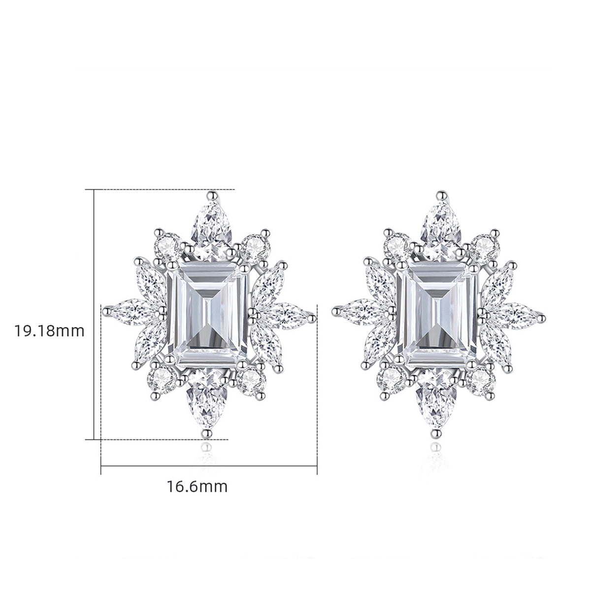 Copper With Plated Fashion Jewelry Earrings