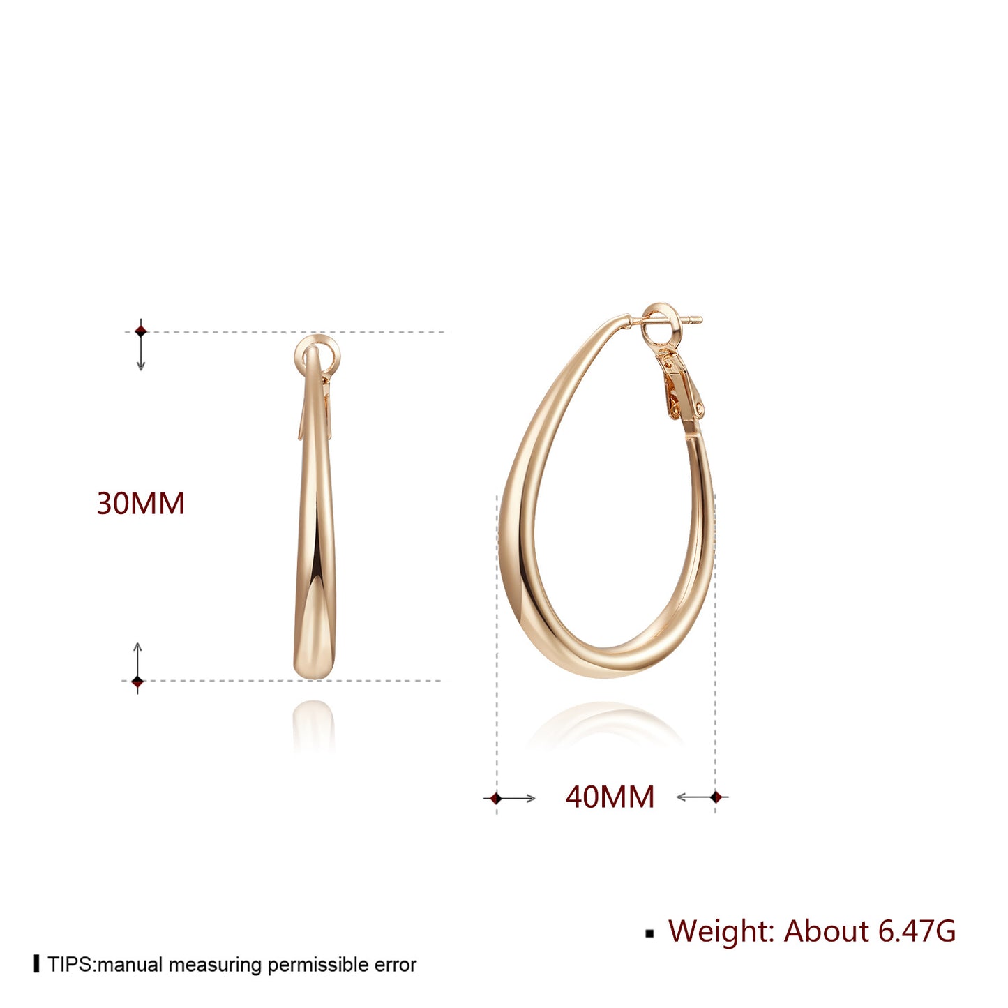 Brass With Plated Fashion Jewelry Earrings