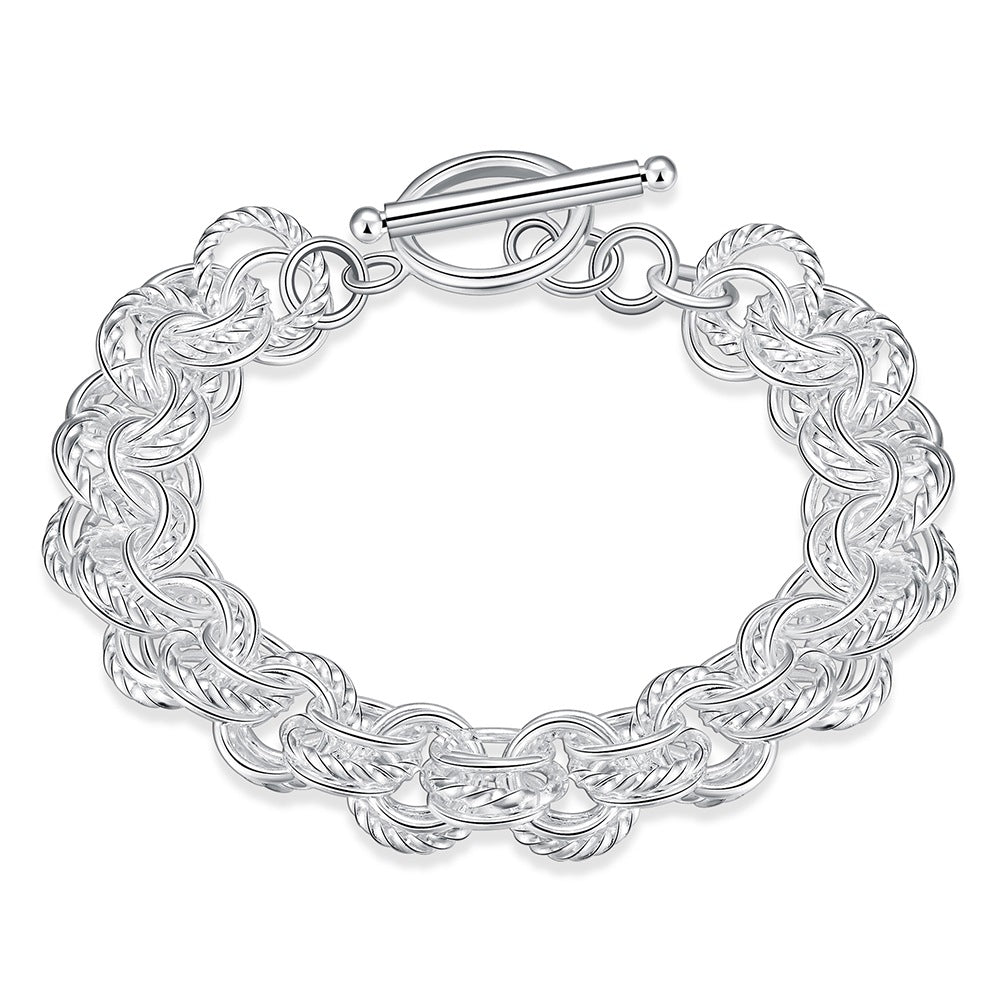 Brass With Plated Fashion Jewelry Bracelet
