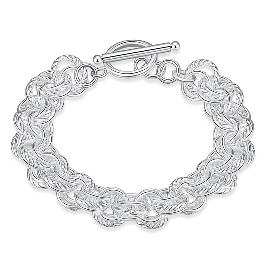 Brass With Plated Fashion Jewelry Bracelet