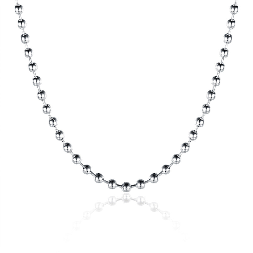 Brass With Plated Fashion Jewelry Necklace