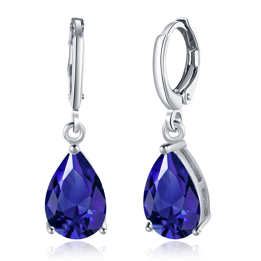 Brass With Plated Fashion Jewelry Earrings