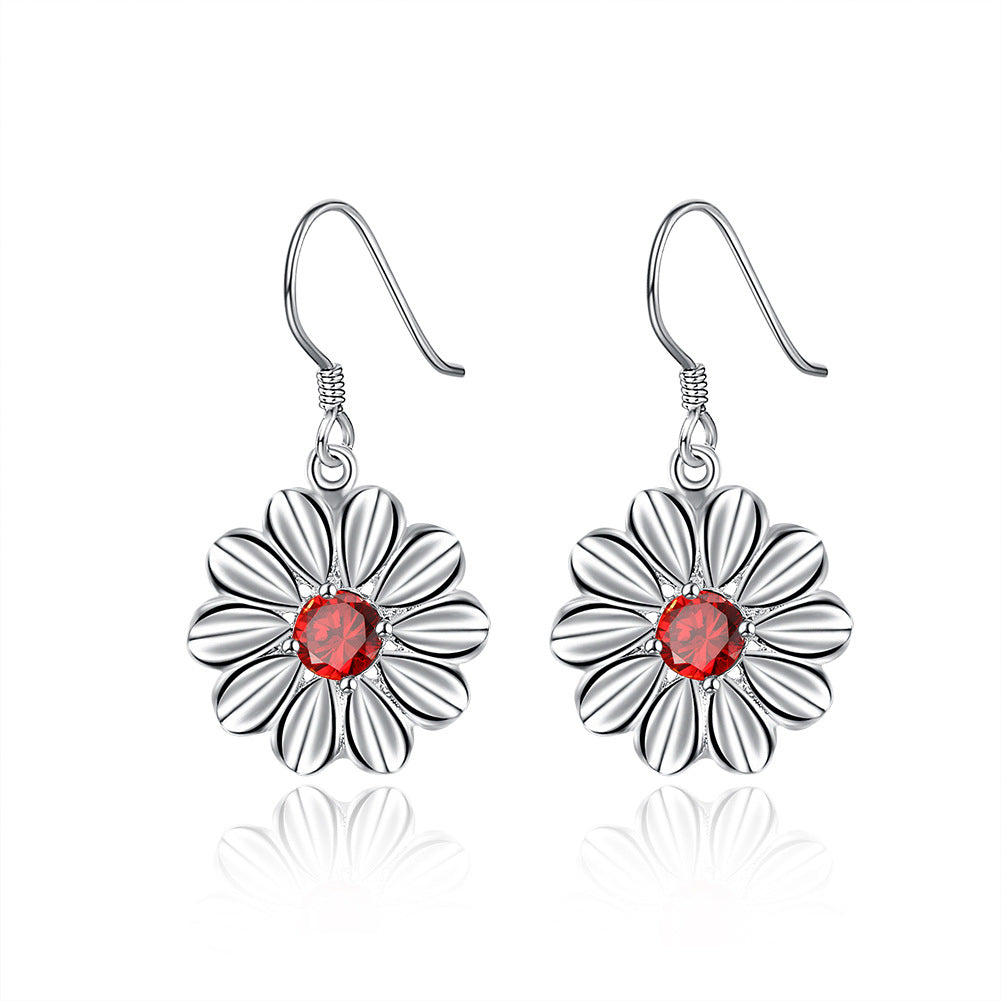 Brass With Plated Fashion Jewelry Earrings