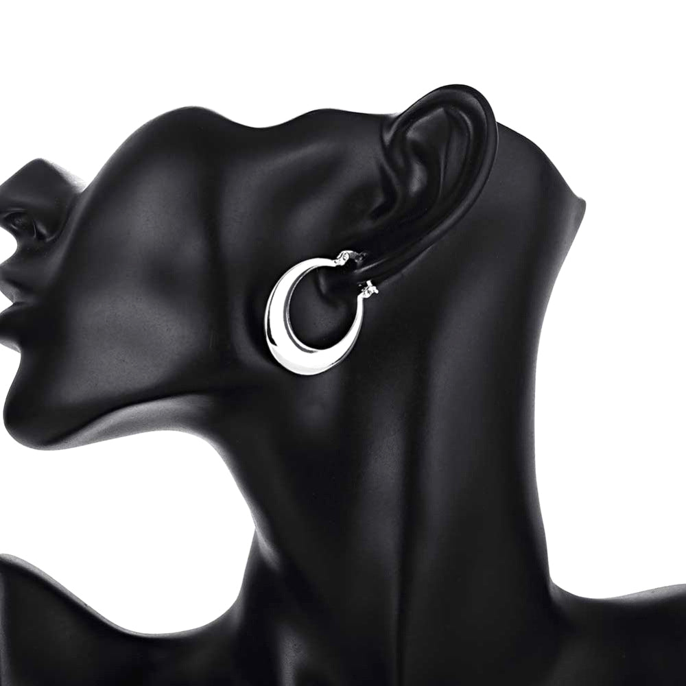 Brass With Plated Fashion Jewelry Earrings