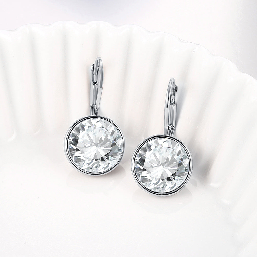 Brass With Plated Fashion Jewelry Earrings