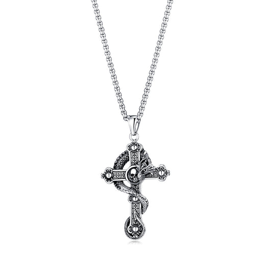 Stainless Steel Jewelry Cross Fashion Necklace Chain