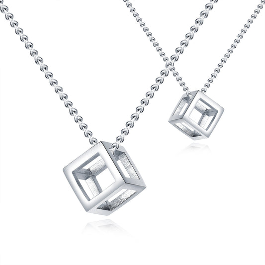 Stainless Steel Jewelry Square Fashion Necklace Chain