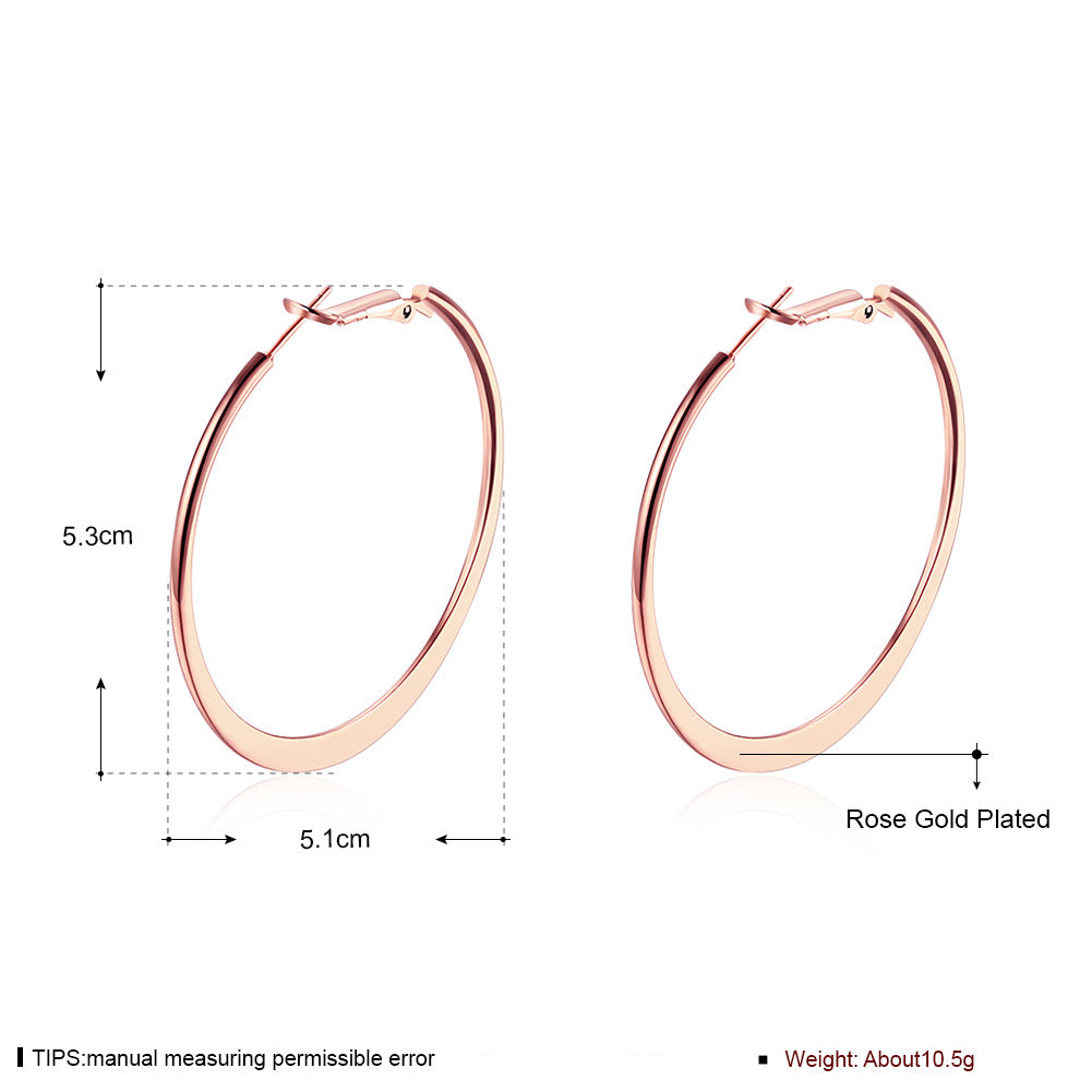Brass With Plated Fashion Jewelry Earrings