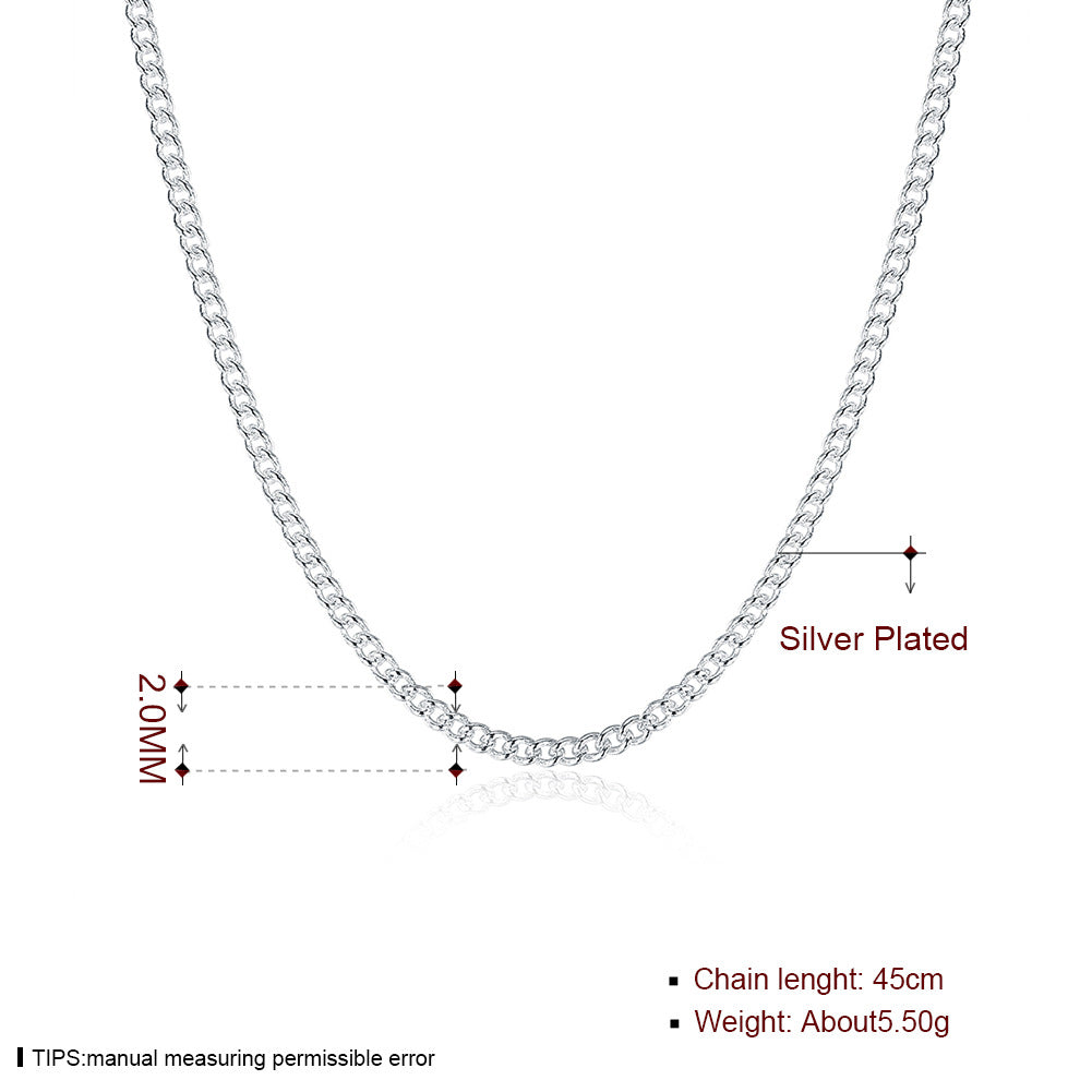 Brass With Plated Fashion Jewelry Necklace