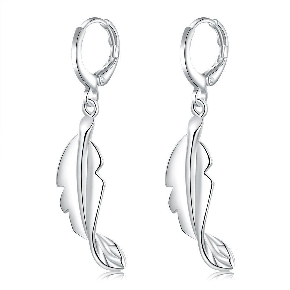 Brass With Plated Fashion Jewelry Earrings