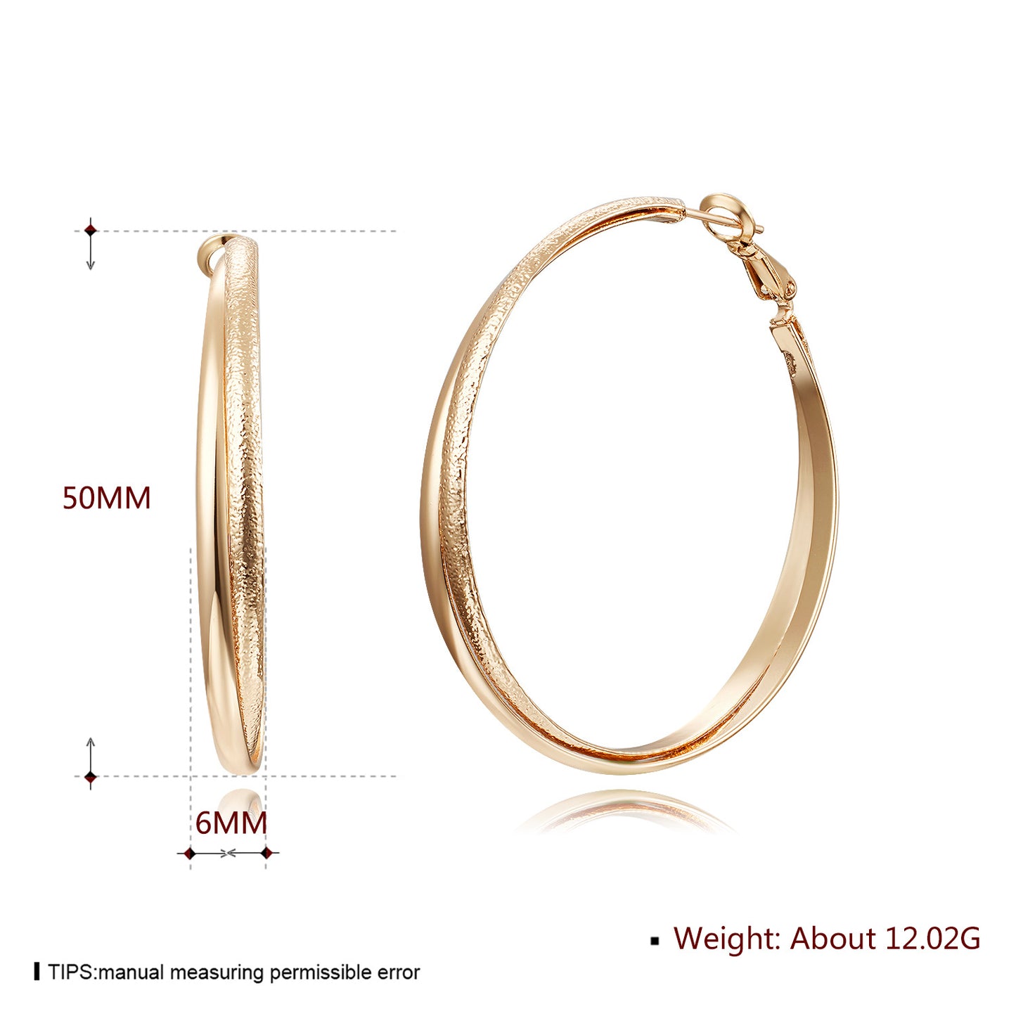 Brass With Plated Fashion Jewelry Earrings