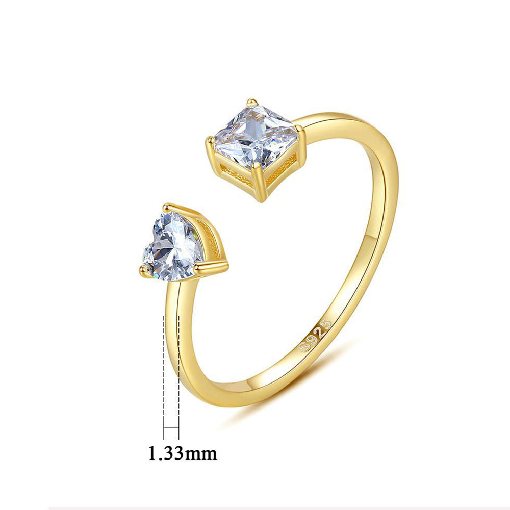 925 Sterling Silver Ring Fashion Jewelry Gift for Women Girls