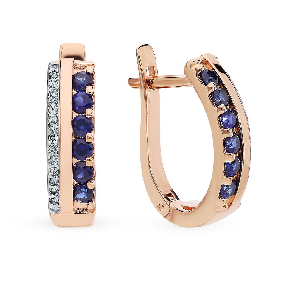 Brass With Plated Fashion Jewelry Earrings