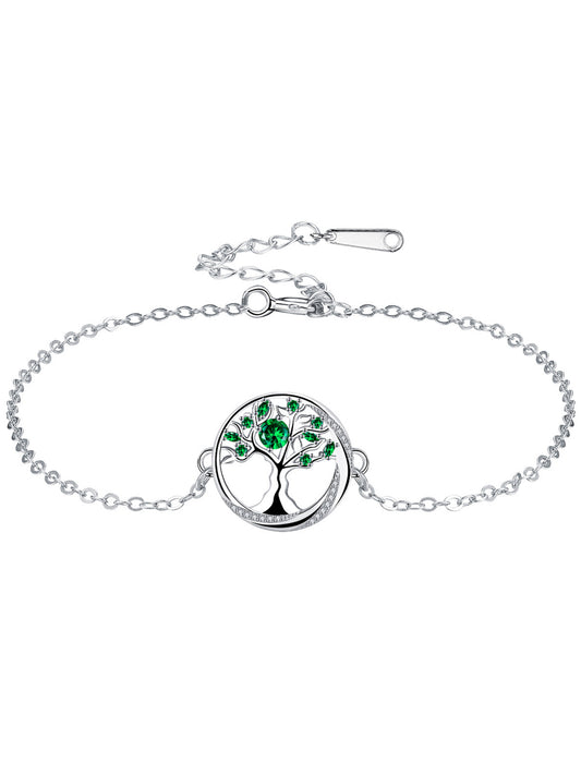 Tree Of Life Design Bracelet, Fashionable Jewelry for Women & Girls, Trendy All-match & Exquisite Jewelry for Birthday Gift